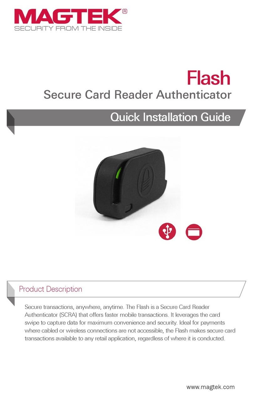 Magtek FLASH User manual