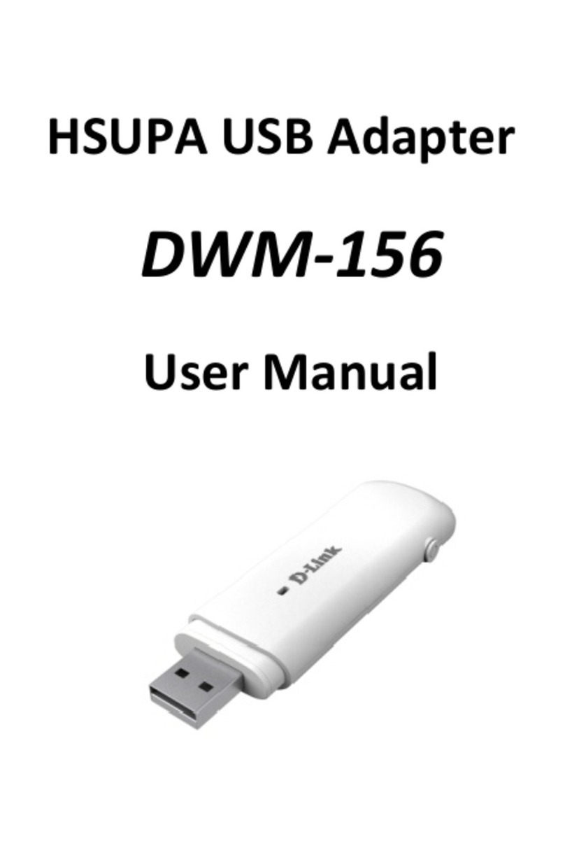 D-Link DWM-156 User manual D-Link DWM-156 User manual