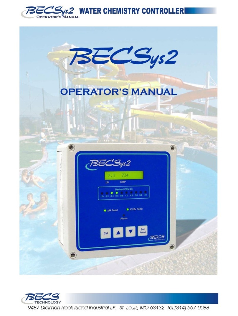 BECS BECSys2 Operator's manual