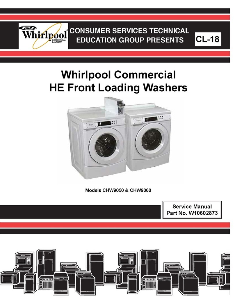 Whirlpool CHW9050 Service manual