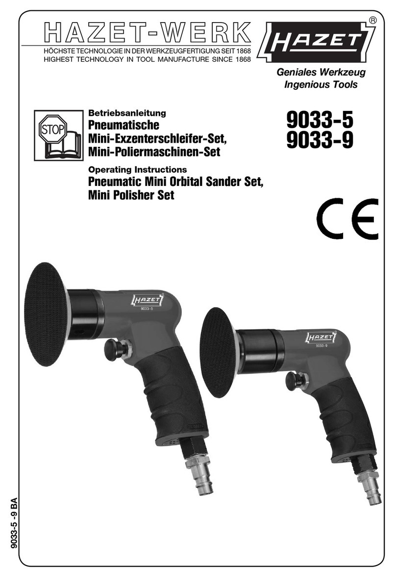 Hazet 9033-5 operating instructions Hazet 9033-5 operating instructions