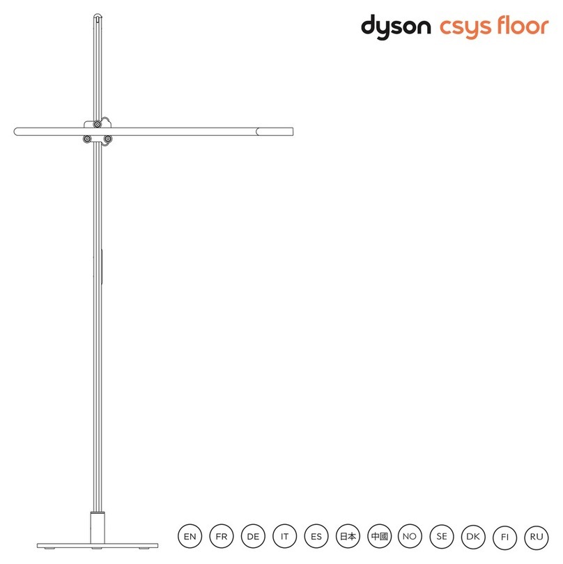 Dyson CSYS FLOOR instruction manual