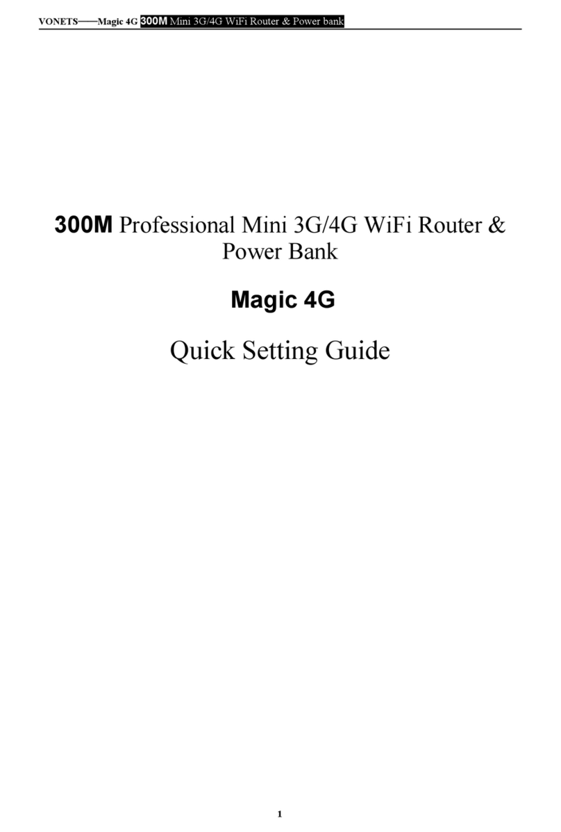 Vonets Magic 4G Quick setting guide