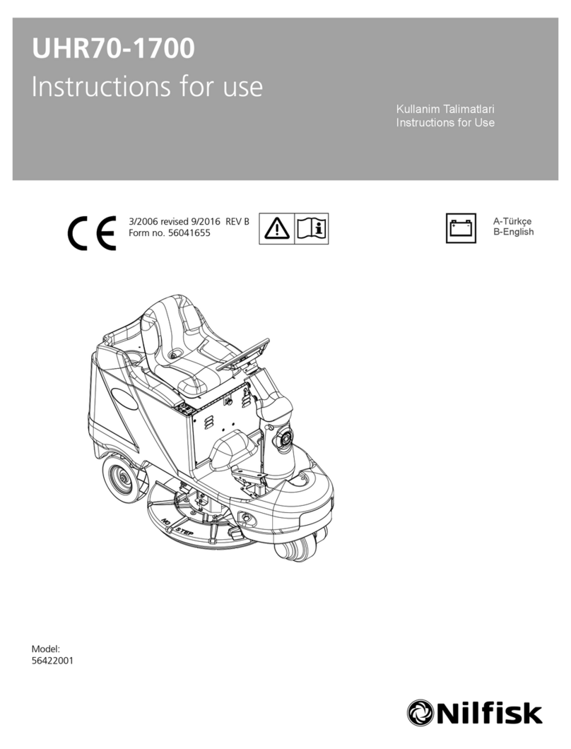 Nilfisk-Advance Advolution UHR 70-1700 Instructions for use