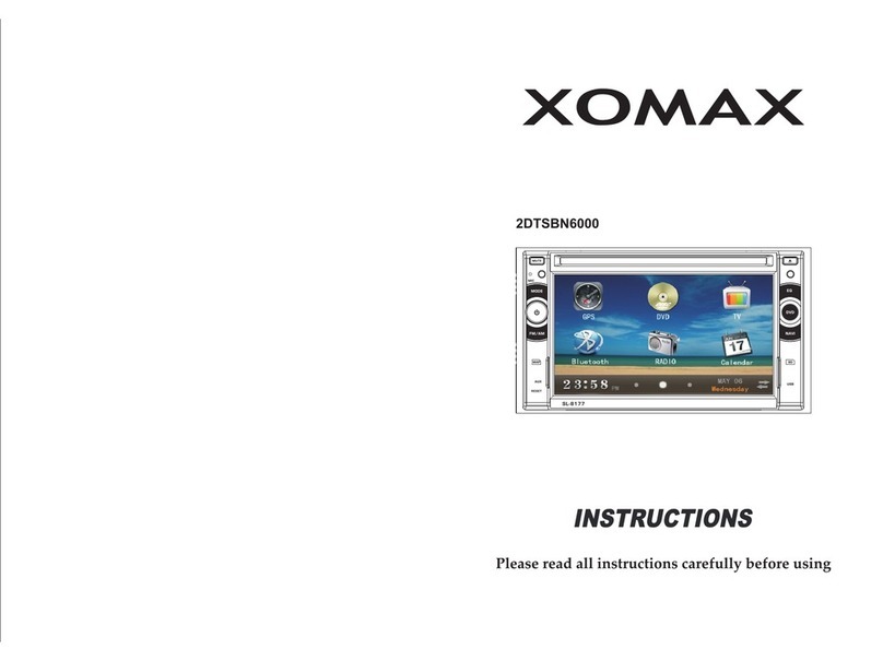 Xomax 2DTSBN6000 instruction manual