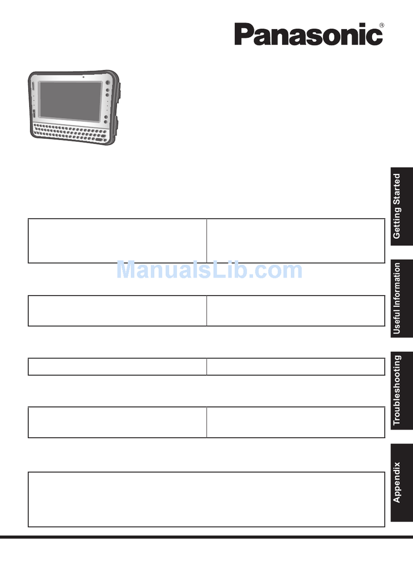 Panasonic CF-U1 series User manual