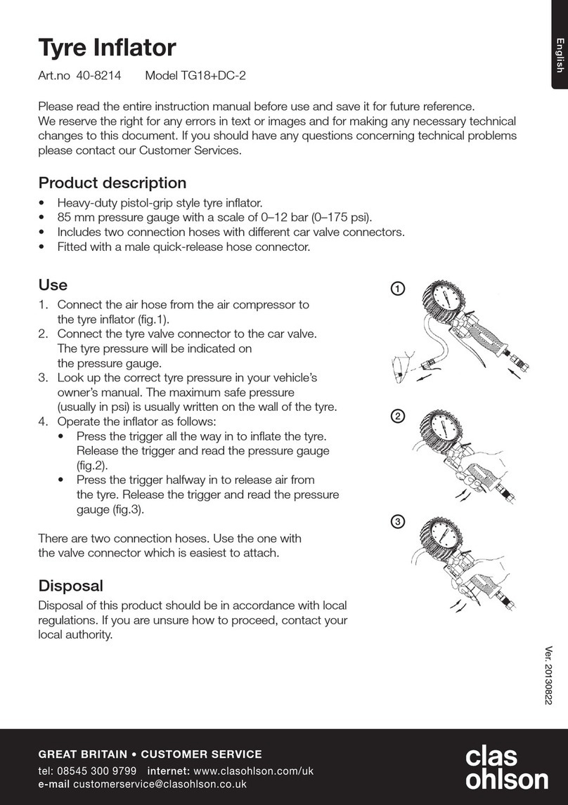 Clas Ohlson TG18+DC-2 quick guide