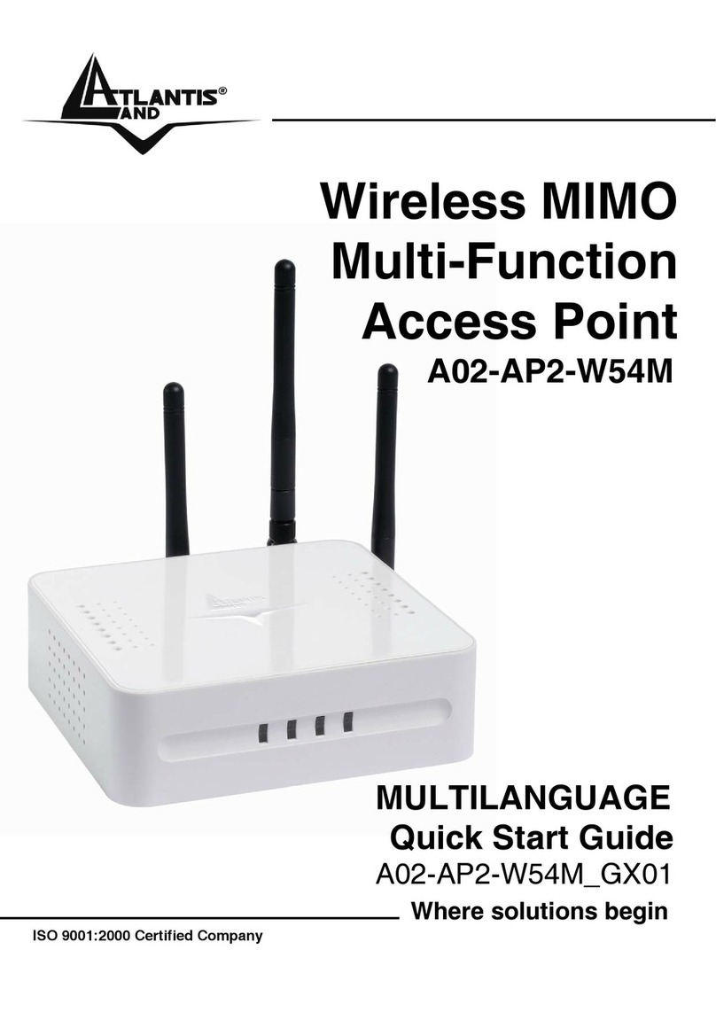 Atlantis A02-AP2-W54M User manual