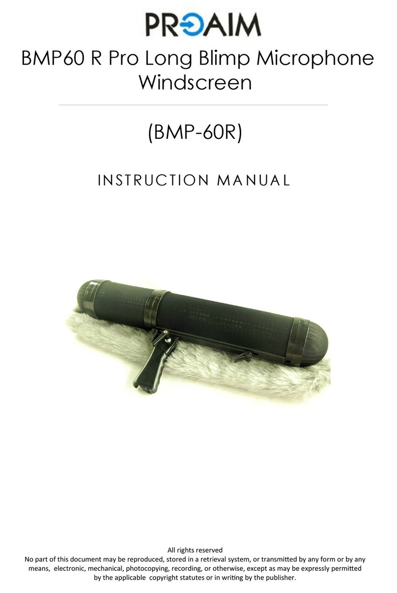 PROAIM BMP-60R instruction manual