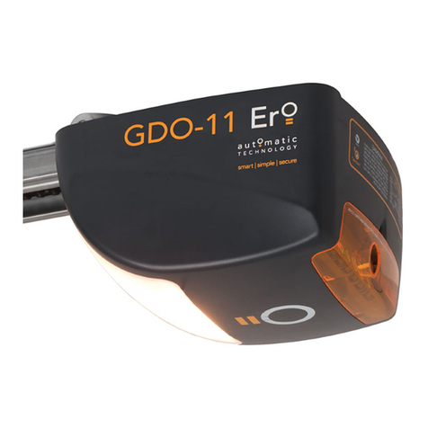 Automatic Technology GDO-11 Ero User manual Automatic Technology GDO-11 Ero User manual
