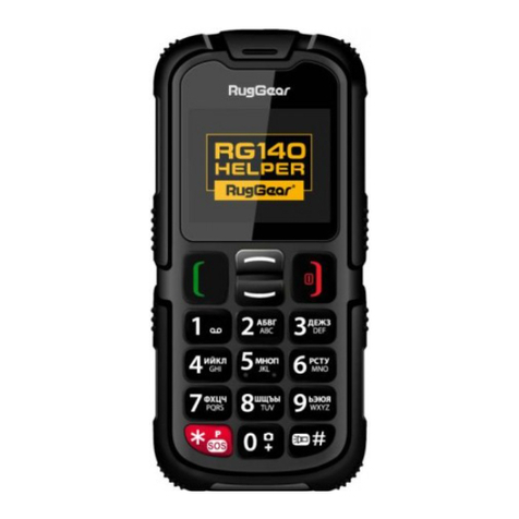 RugGear RG140 User manual