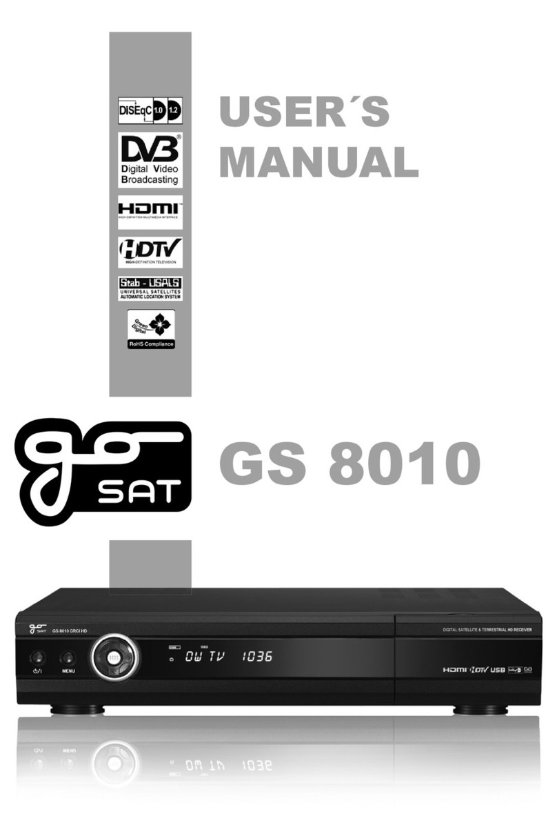 go sat GS 8010 user manual