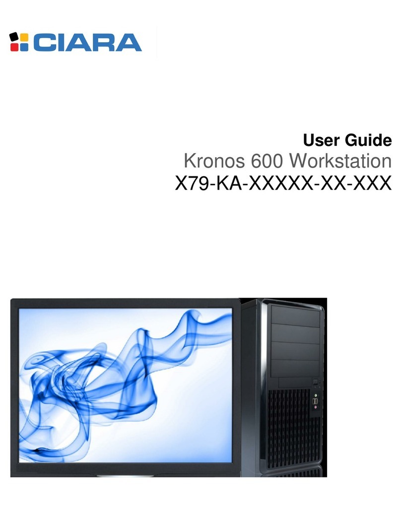Ciara Kronos 600 X79-KA SERIES User manual