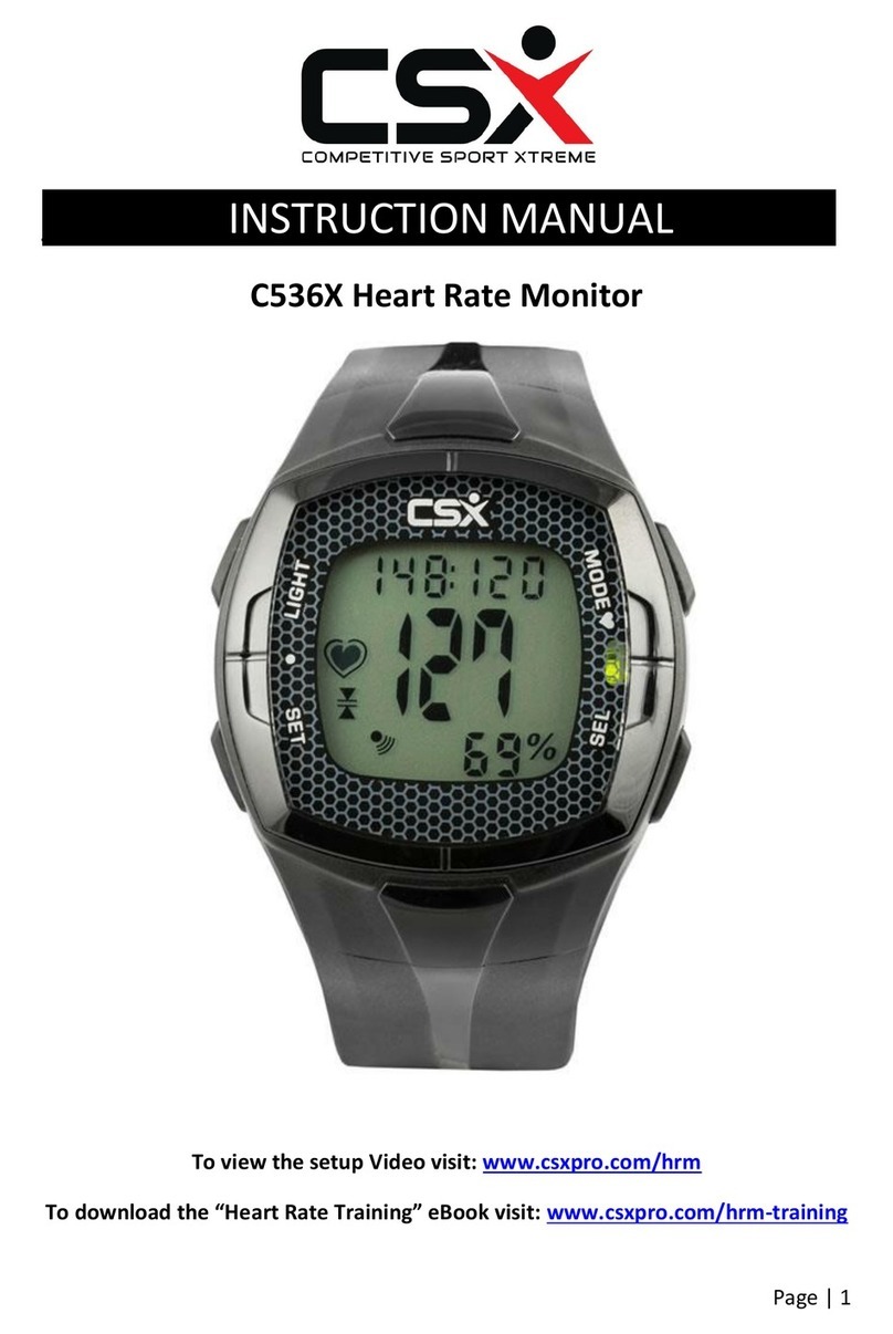 CSX C536X instruction manual