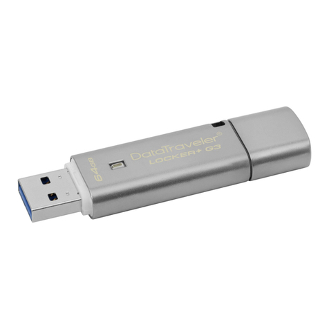 Kingston Technology DataTraveler Locker+ G3 User manual Kingston Technology DataTraveler Locker+ G3 User manual