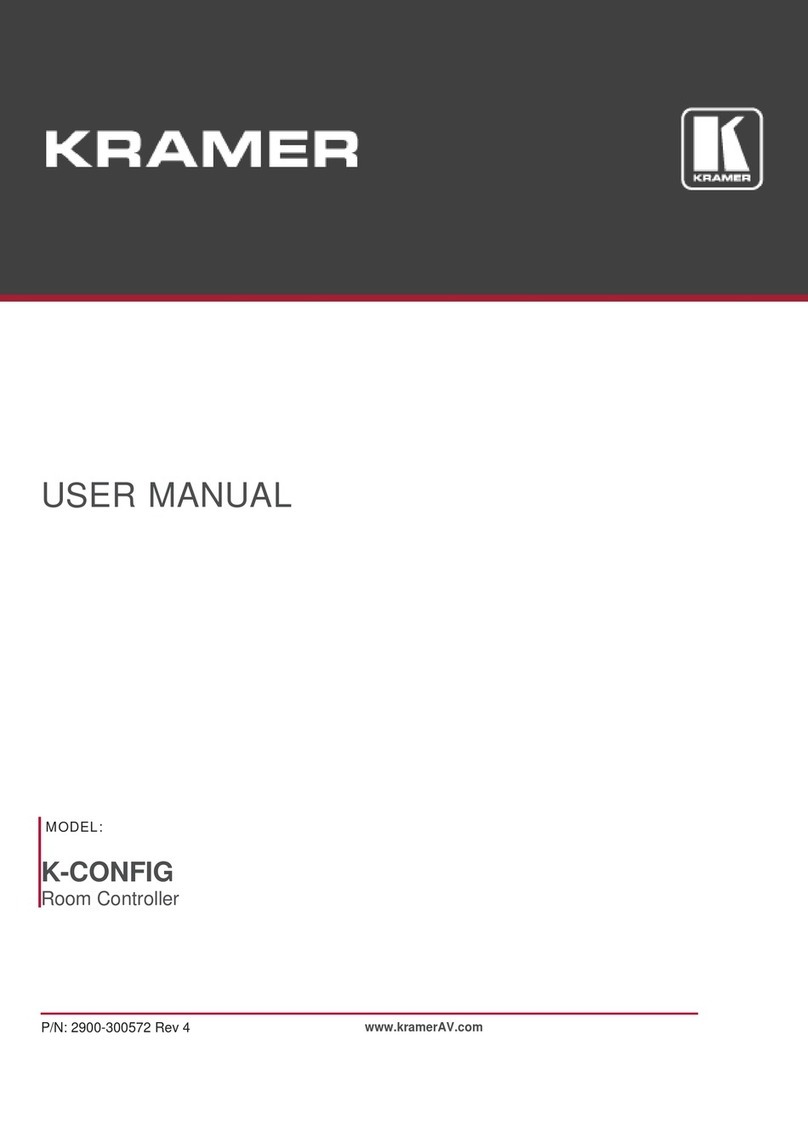 Kramer K-CONFIG User manual