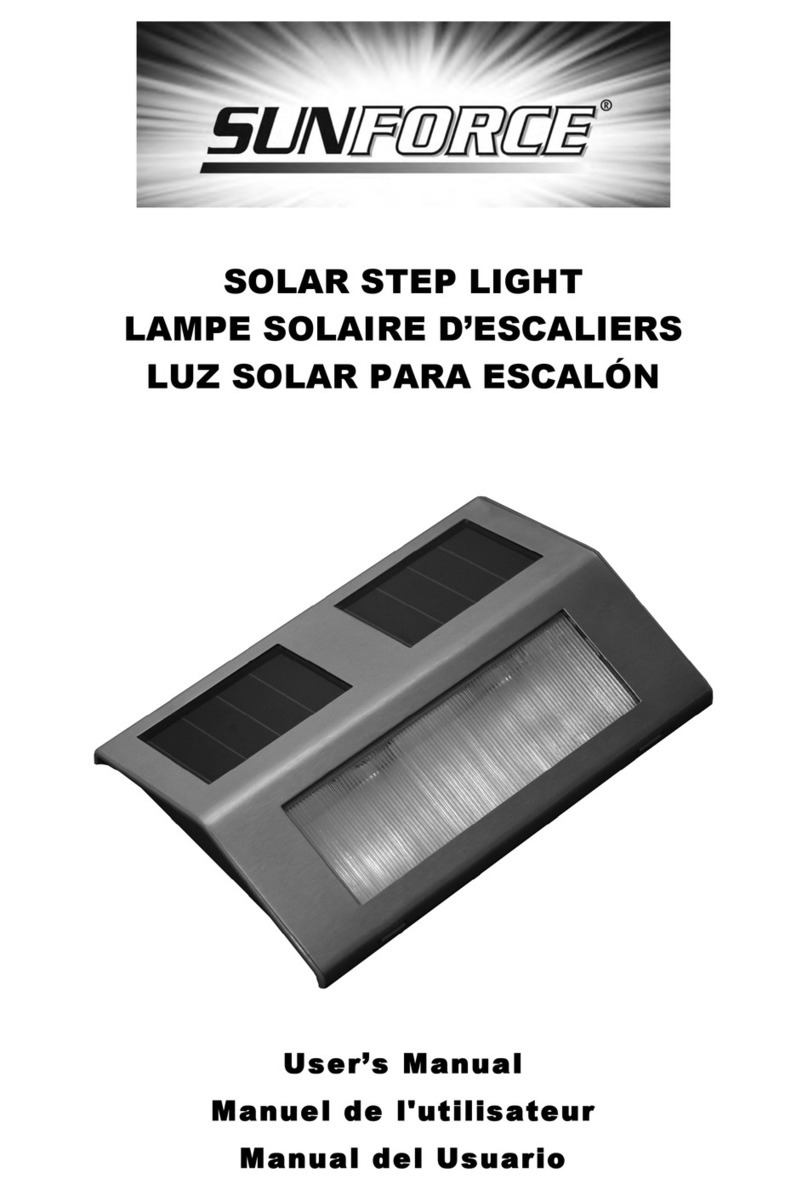 Sunforce 84509 user manual