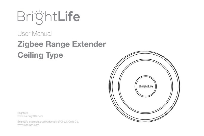 BrightLife Zigbee Range Extender user manual