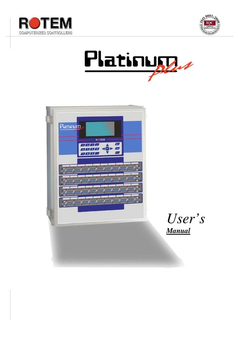 Rotem Platinum PLUS user manual
