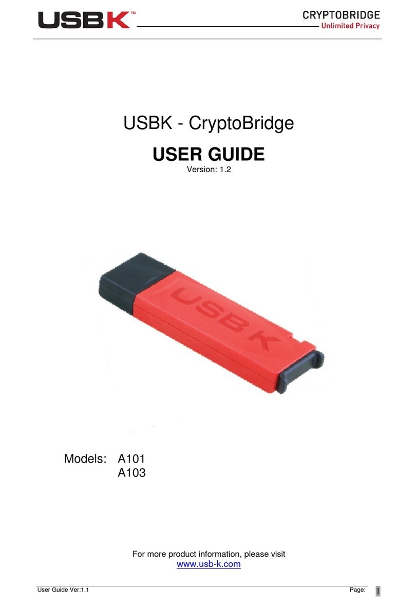 USBK - CryptoBridge A101 user guide