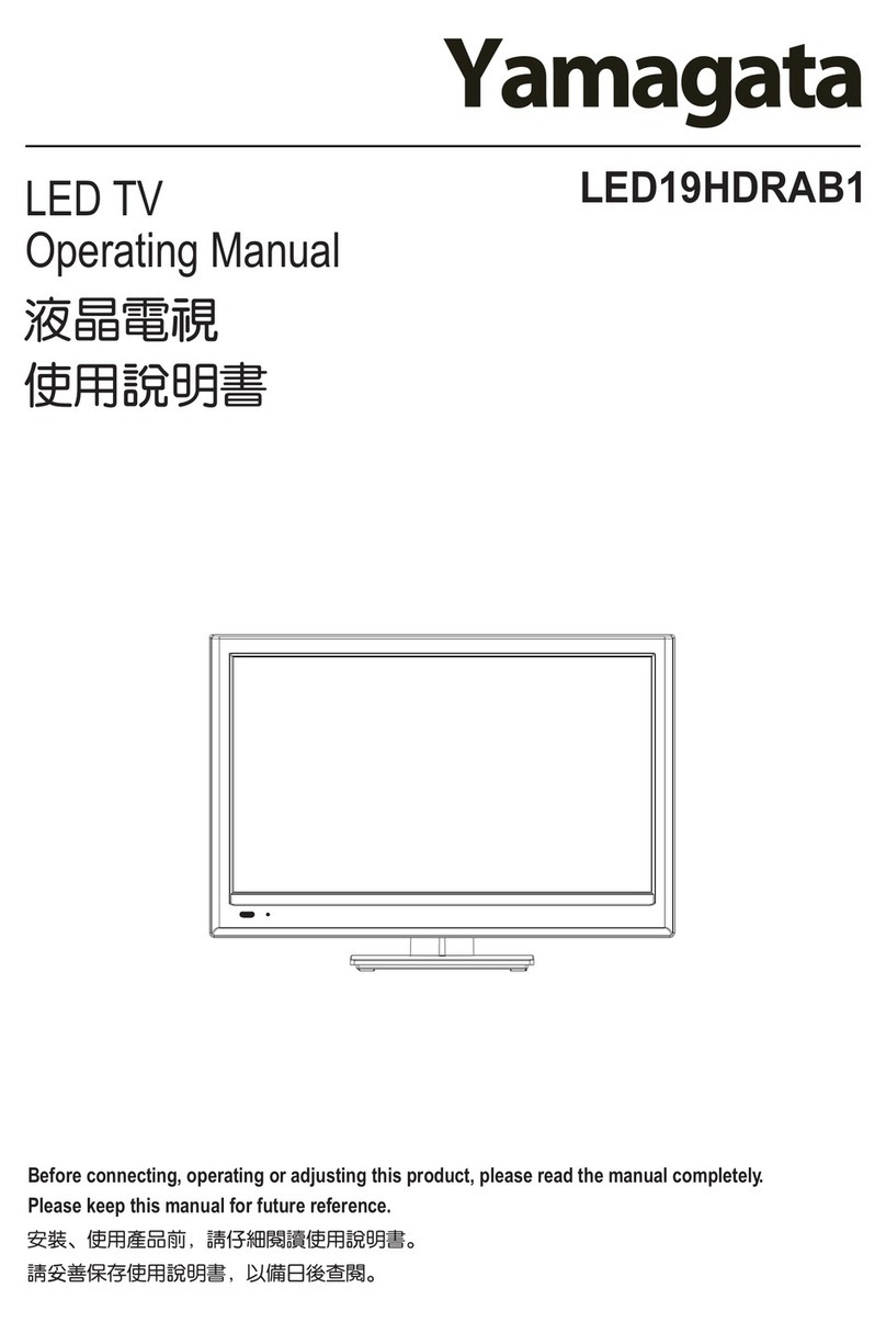 Yamagata LED19HDRAB1 operating manual