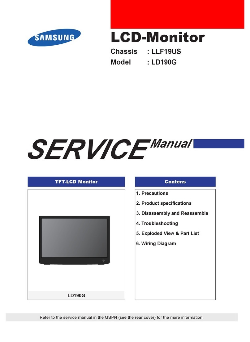 Samsung SyncMaster LD190G User manual