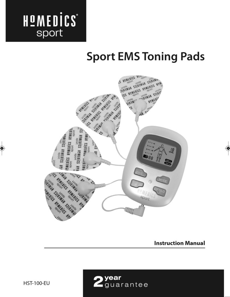 HoMedics HST-100-EU instruction manual