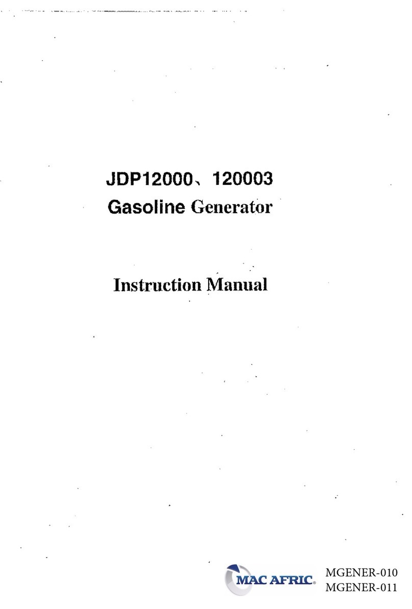 Mac Afric JdP12000 instruction manual