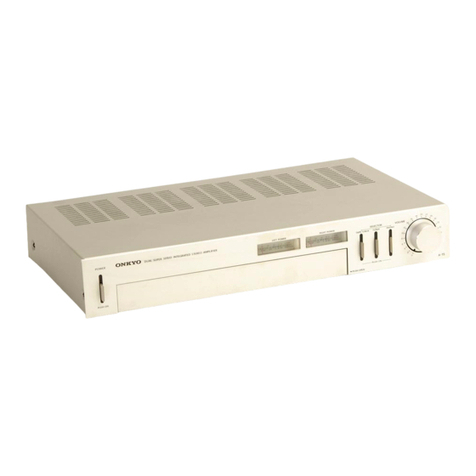 Onkyo A-15 User manual