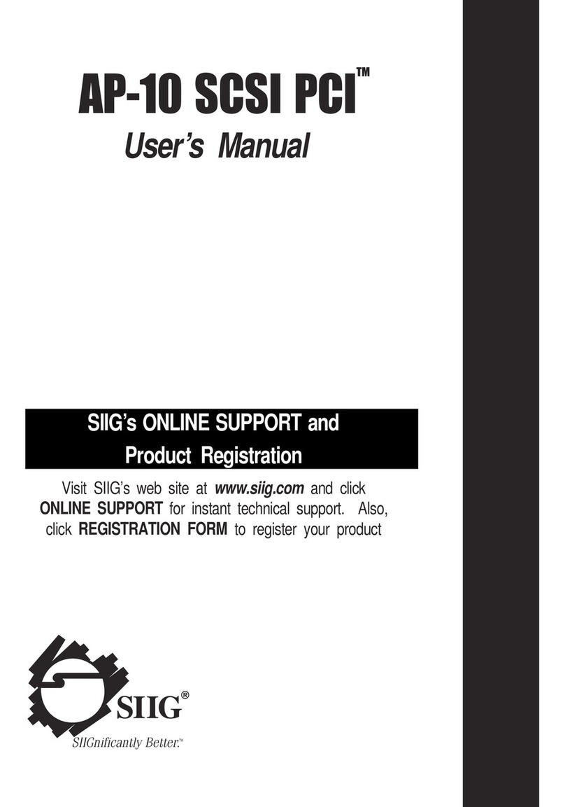 SIIG AP-10 user manual