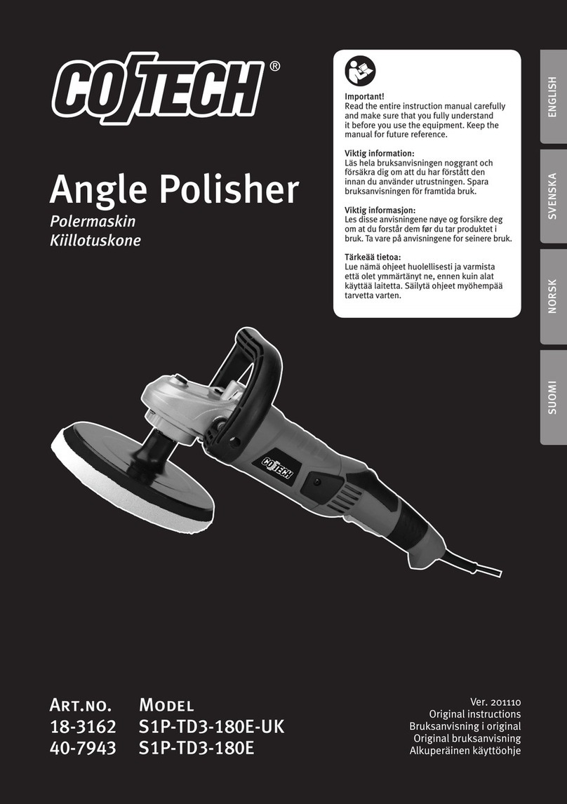 CO/Tech S1P-TD3-180E-UK User manual CO/Tech S1P-TD3-180E-UK User manual