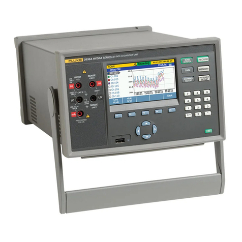 Fluke 2638A User manual