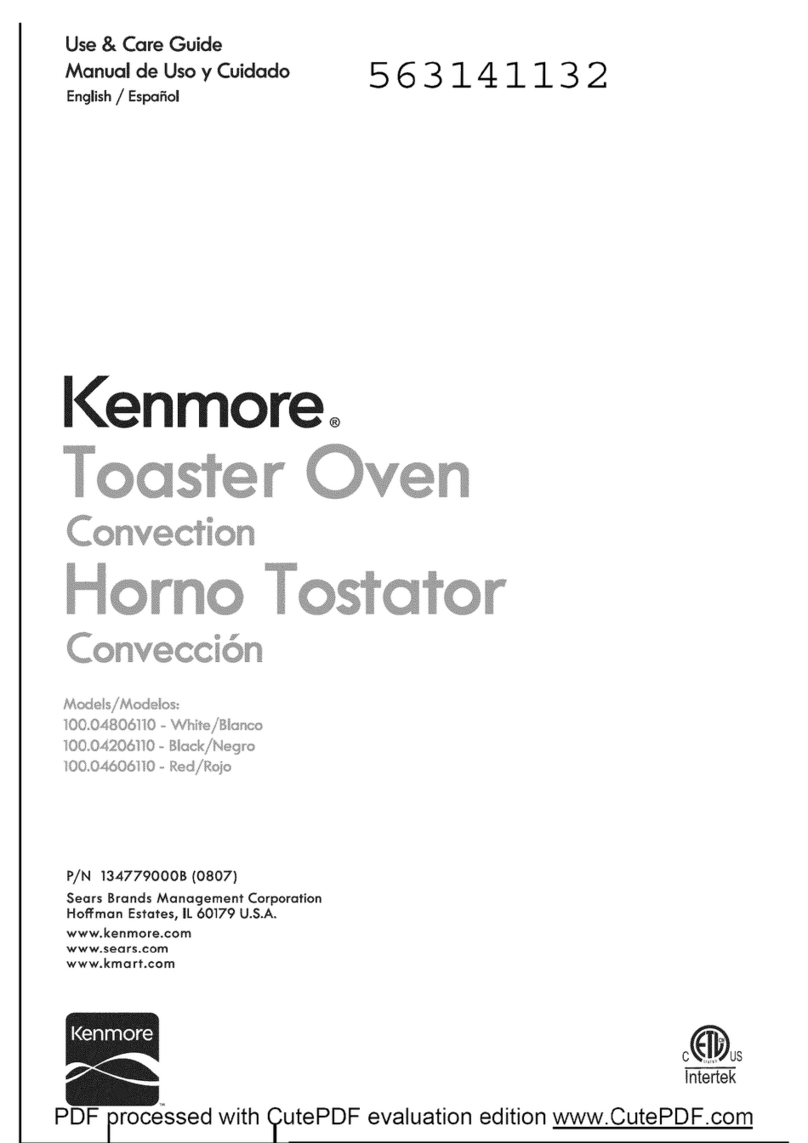 Kenmore 100.04806110 Use & care guide