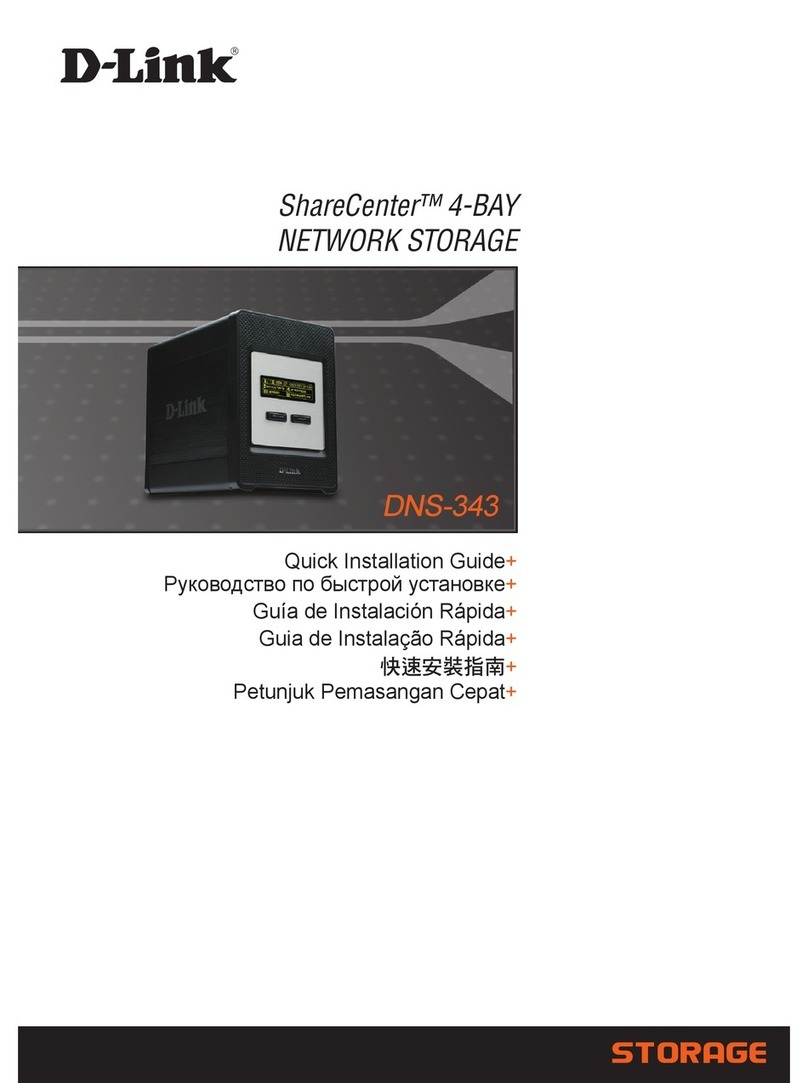 D-Link ShareCenter DNS-343 User manual