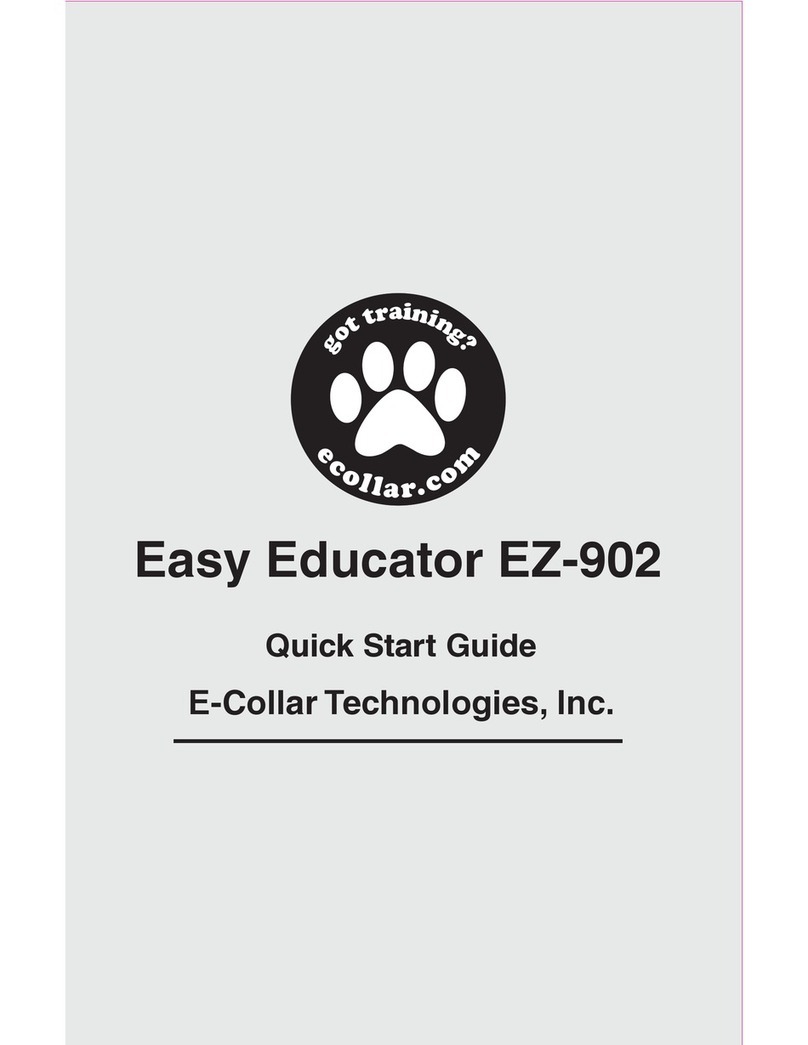 E-Collar Easy Educator EZ-902 quick start guide