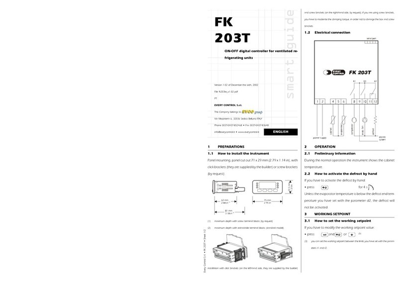 Every Control FK 203T manual