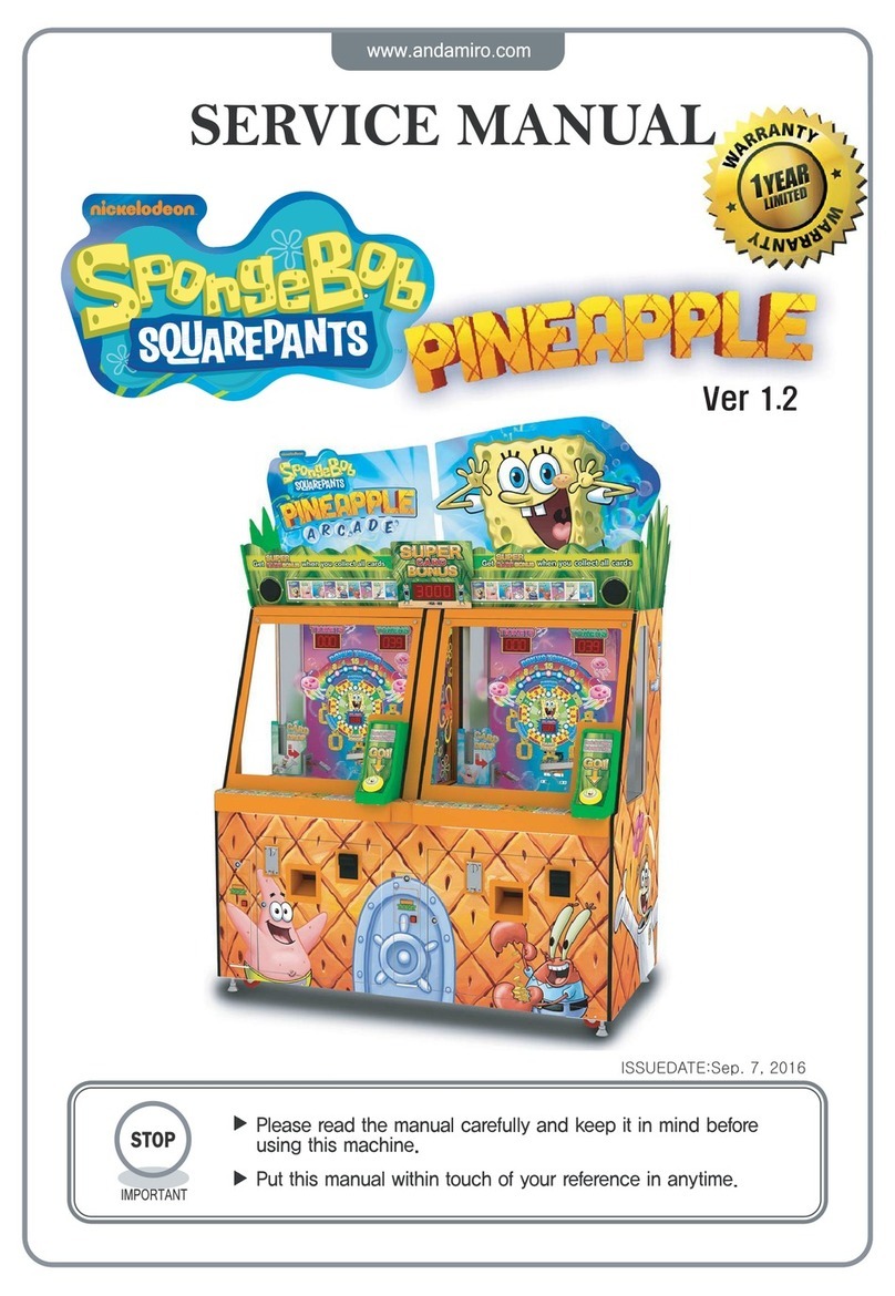 Andamiro SpongeBob User manual