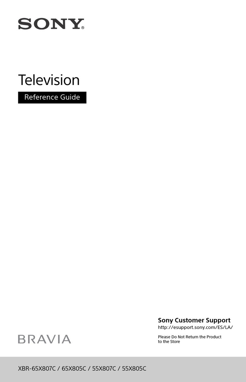 Sony XBR-65X807C User manual