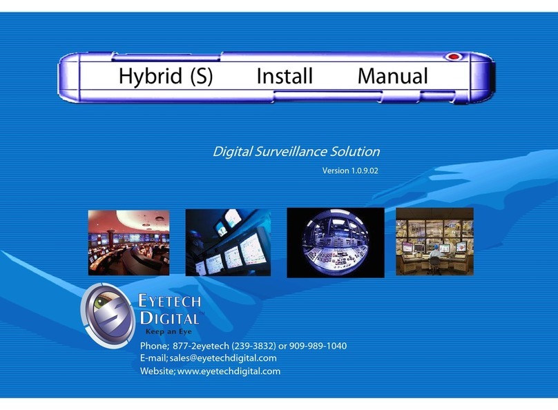 EyeTech DES-S Series Install manual