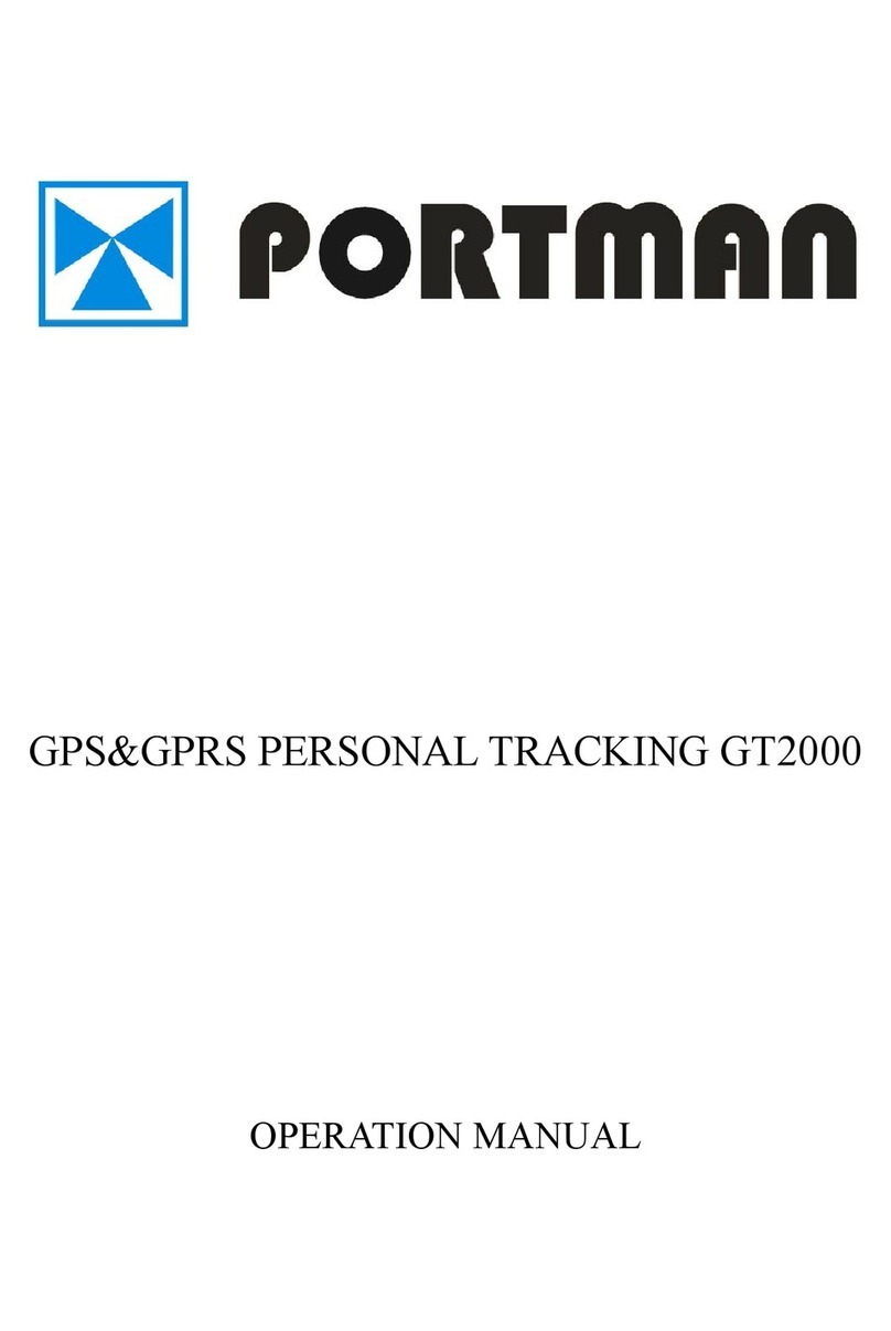 PORTMAN GT2000 Operation manual