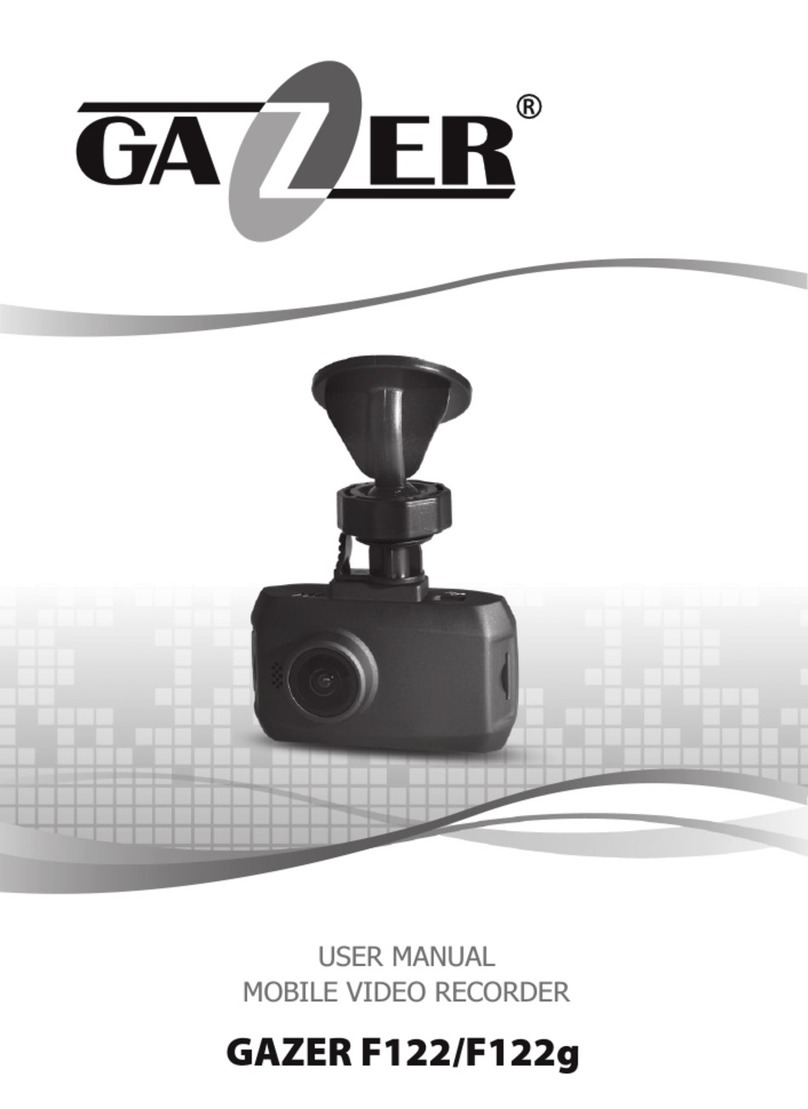 Gazer F122G User manual