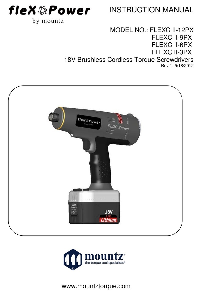 FLEXPOWER FLEXC II-12PX instruction manual