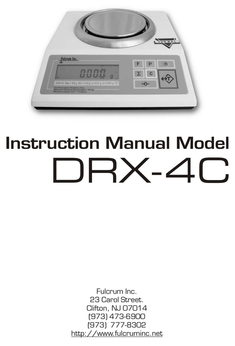 Fulcrum DRX-4C instruction manual
