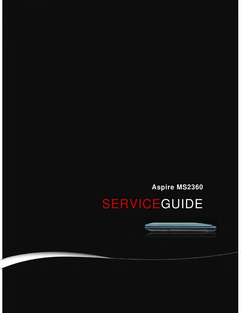 Acer Aspire MS2360 User manual
