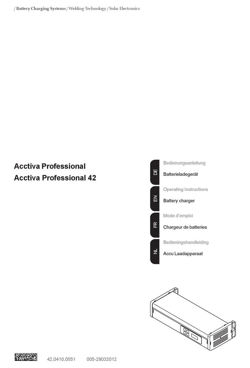 FRO­NIUS Acctiva Professional 42 user manual
