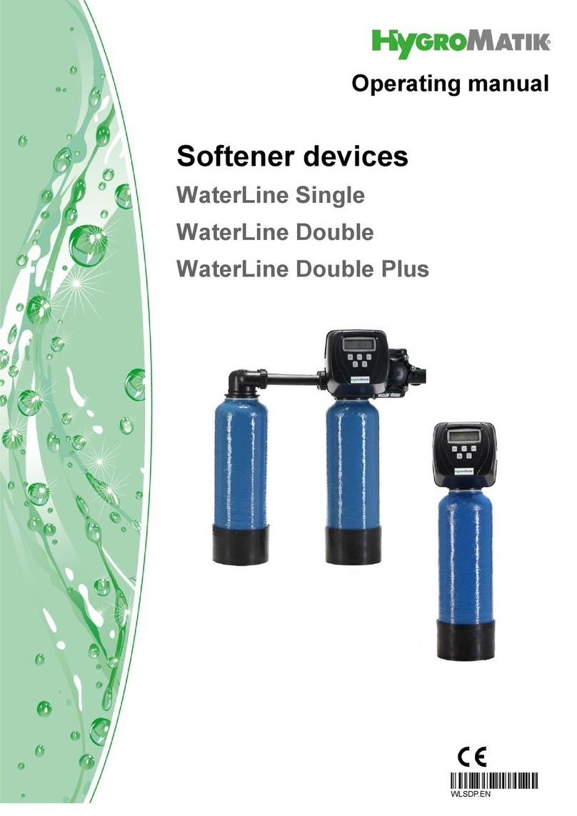 HygroMatik WaterLine Single operating manual