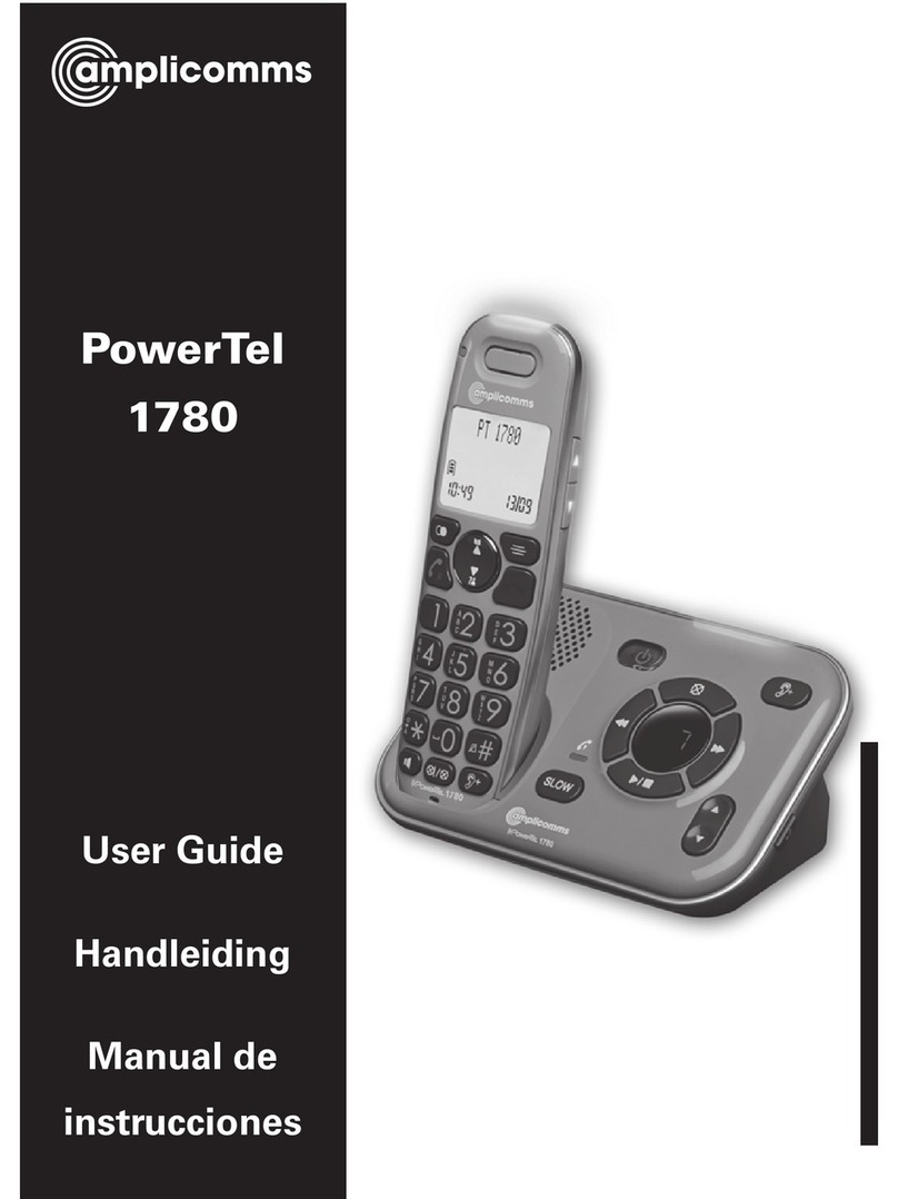 Amplicomms PowerTel 1780 User manual