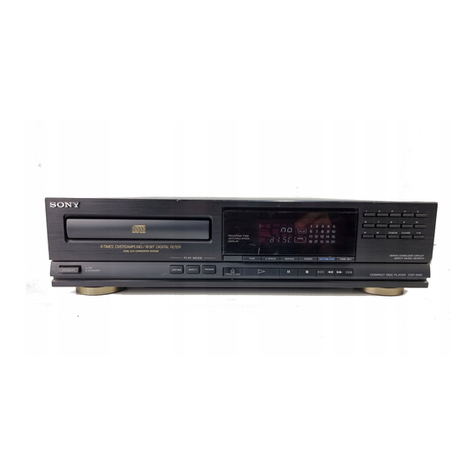 Sony CDP-M48 Service manual