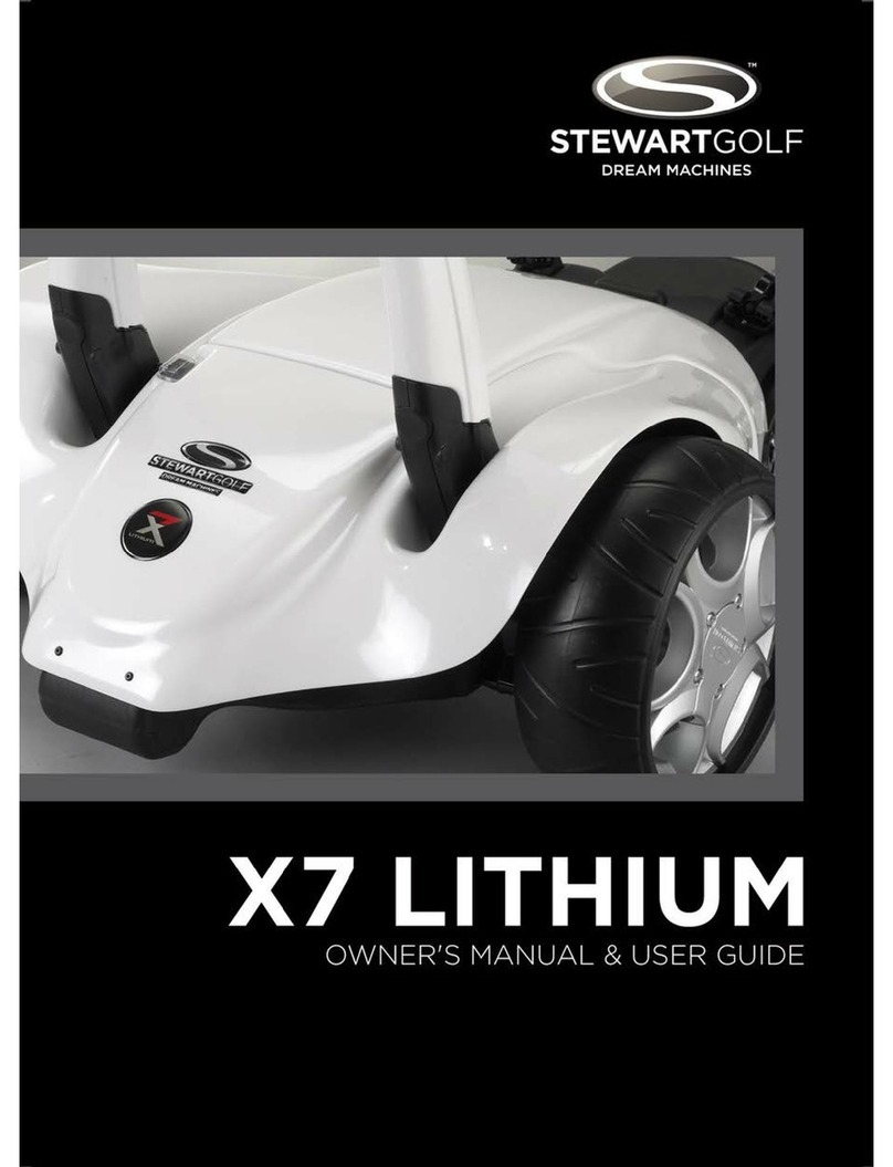 Stewart Golf X7 Lithium Owner's manual & user guide