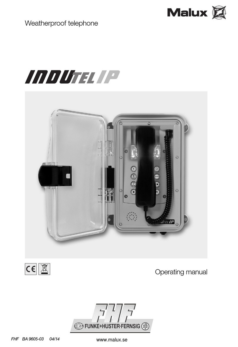 MALUX INDUTEL IP operating manual